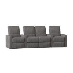 Microfiber home theater online seating